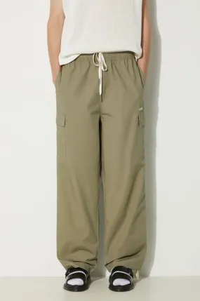 MKI MIYUKI ZOKU cotton trousers Ripstop Cargo Trousers green color RIPSTOP.CARGO.TROUSERS