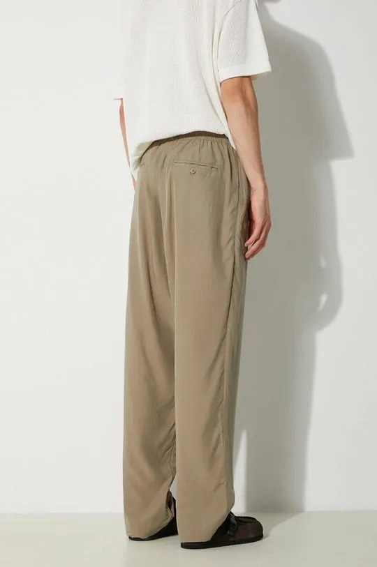 MKI MIYUKI ZOKU trousers Tencel Trousers men's green color TENCEL.TROUSERS