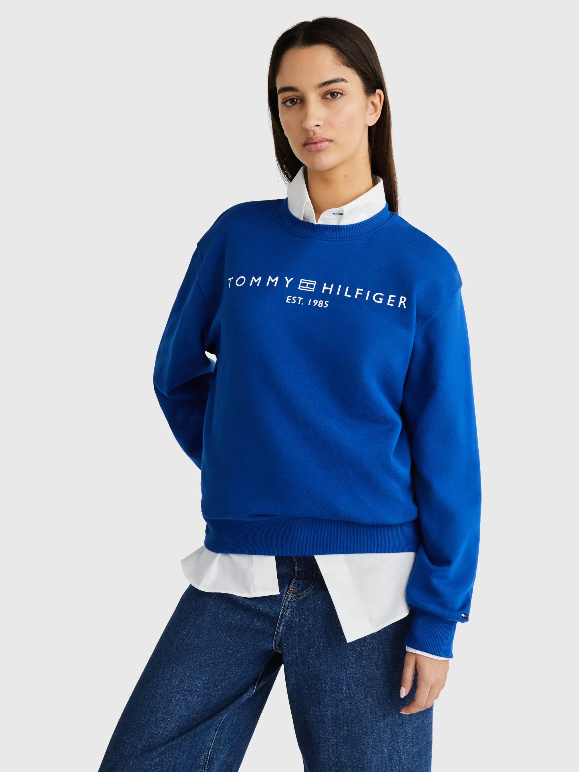 Modern Regular Corp Logo Sweater | Sweatshirts & Hoodies | Tommy Hilfiger