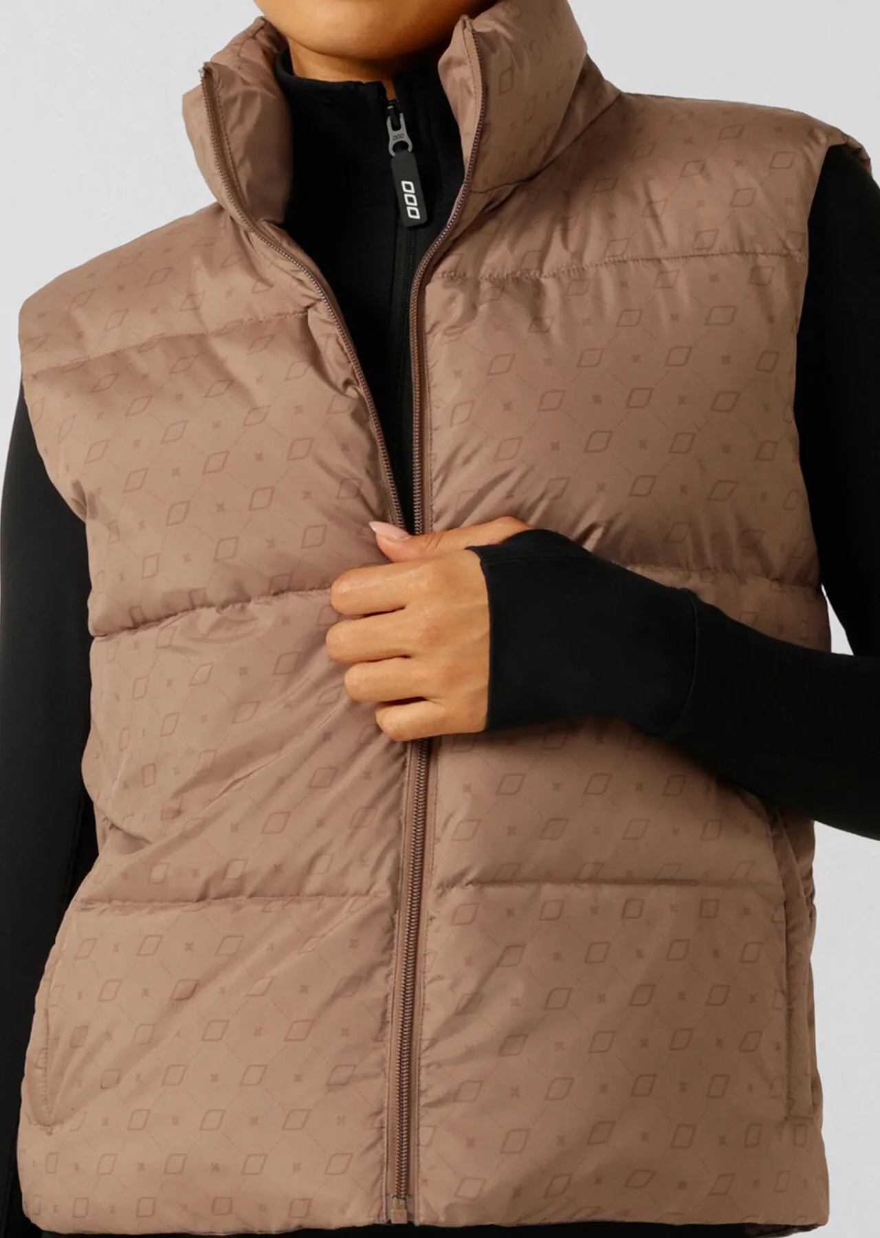 Monogram Puffer Vest | Jackets, Hoodies and Sweats | Lorna Jane New Zealand