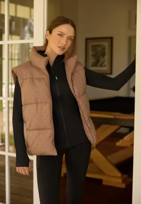 Monogram Puffer Vest | Jackets, Hoodies and Sweats | Lorna Jane New Zealand