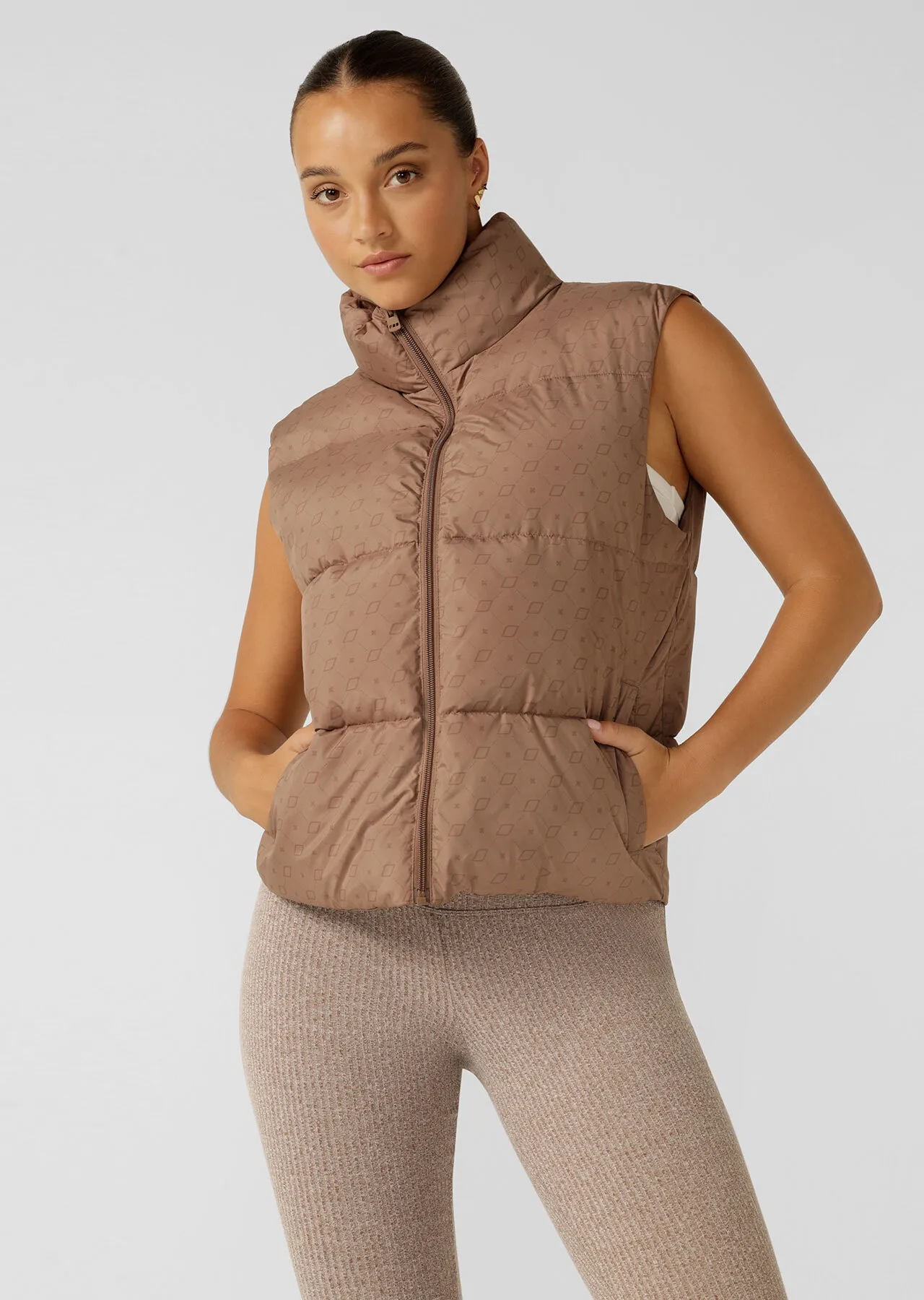 Monogram Puffer Vest | Jackets, Hoodies and Sweats | Lorna Jane New Zealand