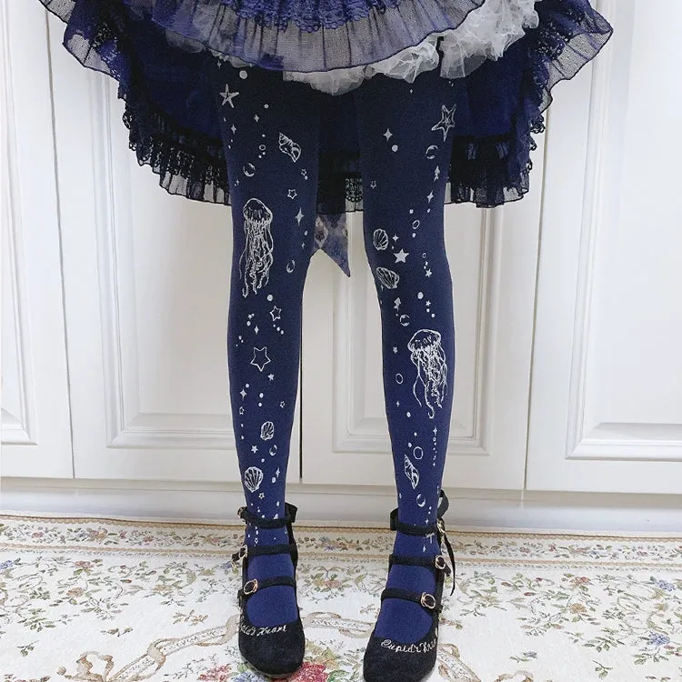 Moon Jellyfish Tights