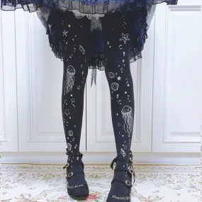 Moon Jellyfish Tights