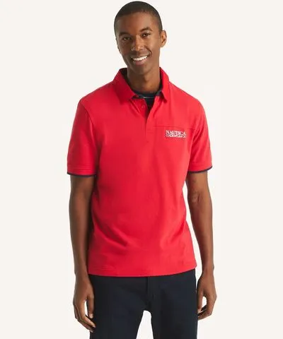 Nautica Mens Classic Fit Polo