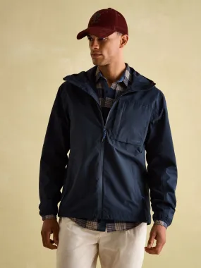 Navy Lightweight Waterproof Coat