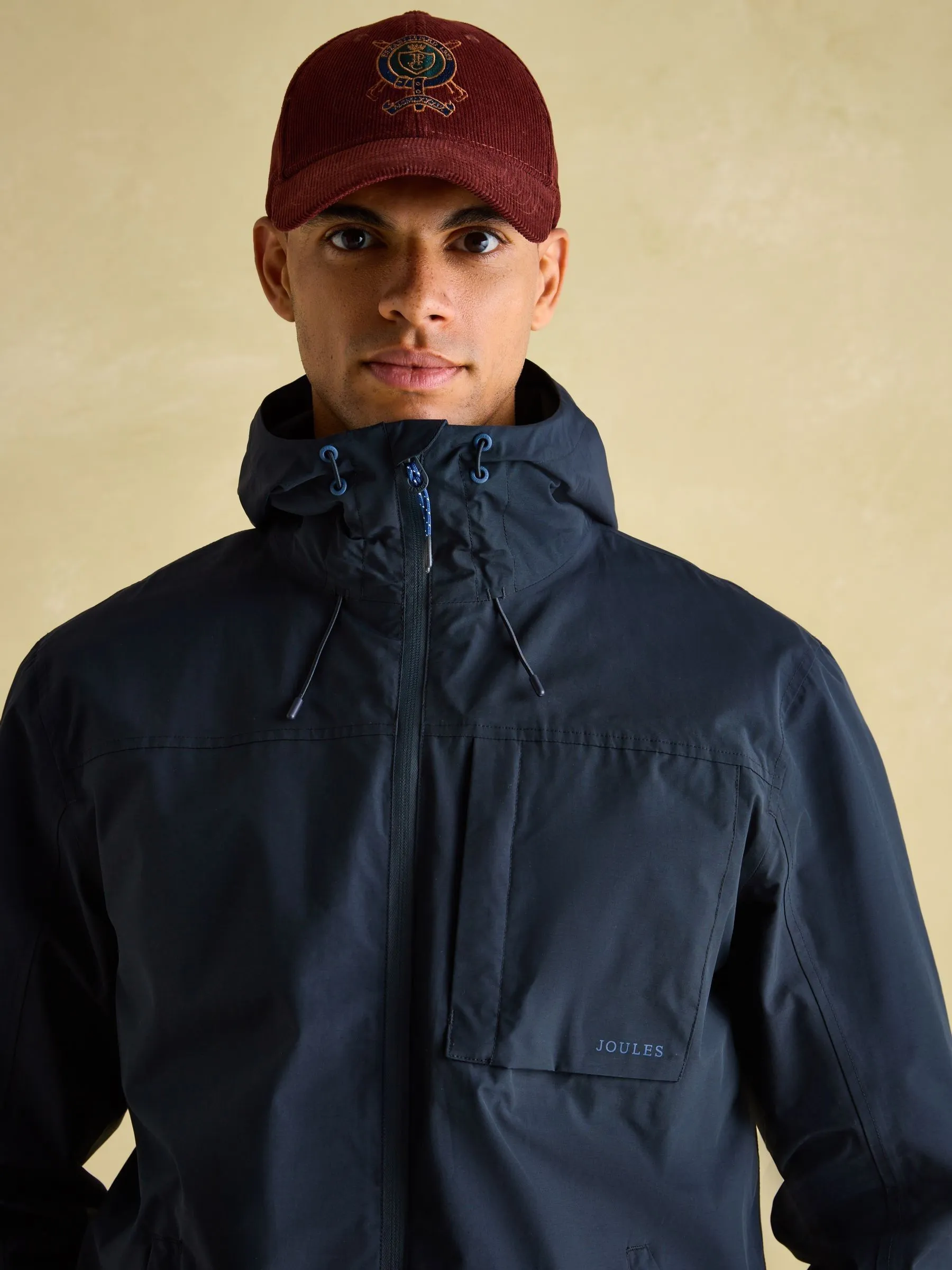 Navy Lightweight Waterproof Coat