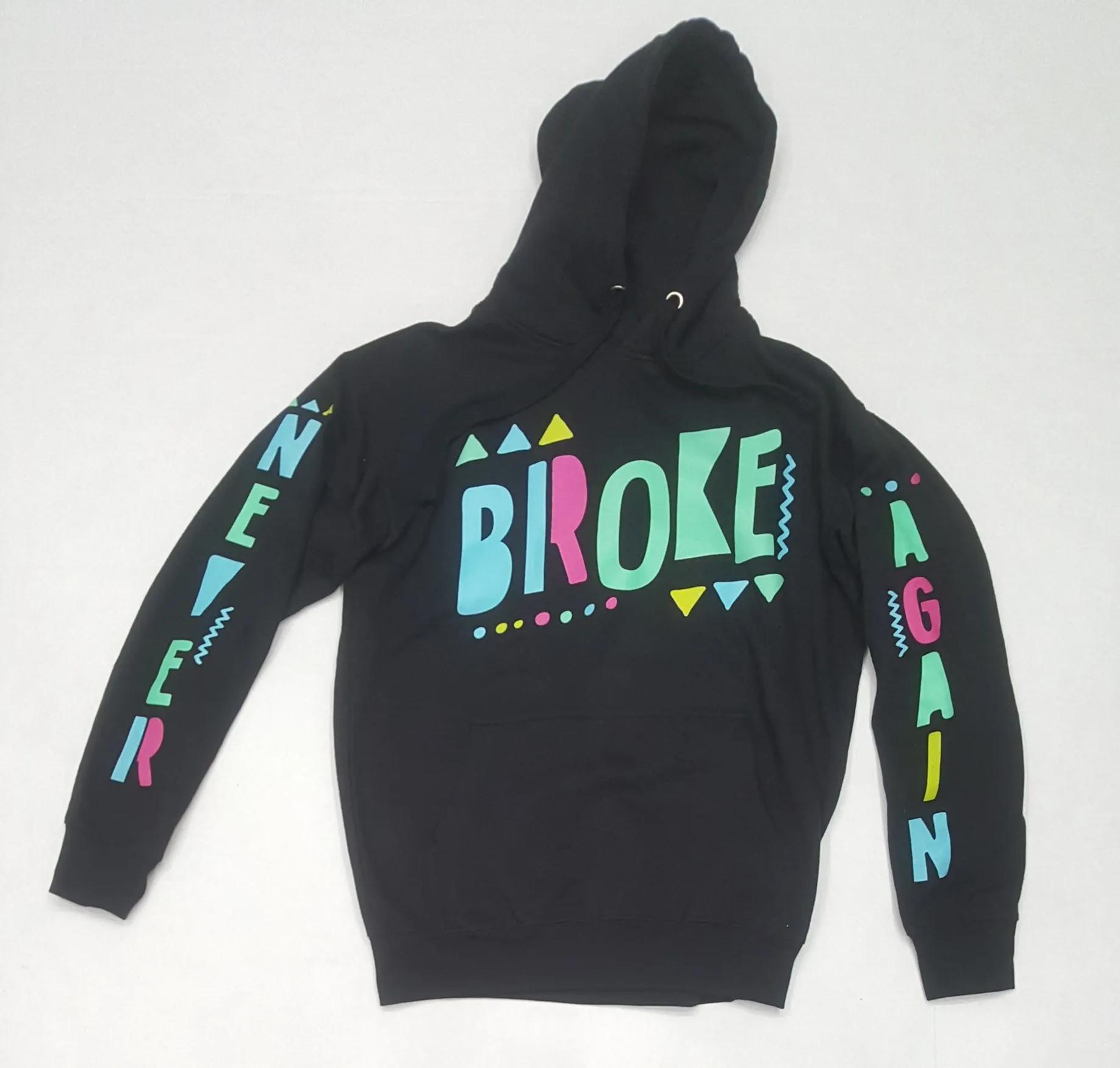 Never Broke Again Printed Never Broke Again  Hoodie