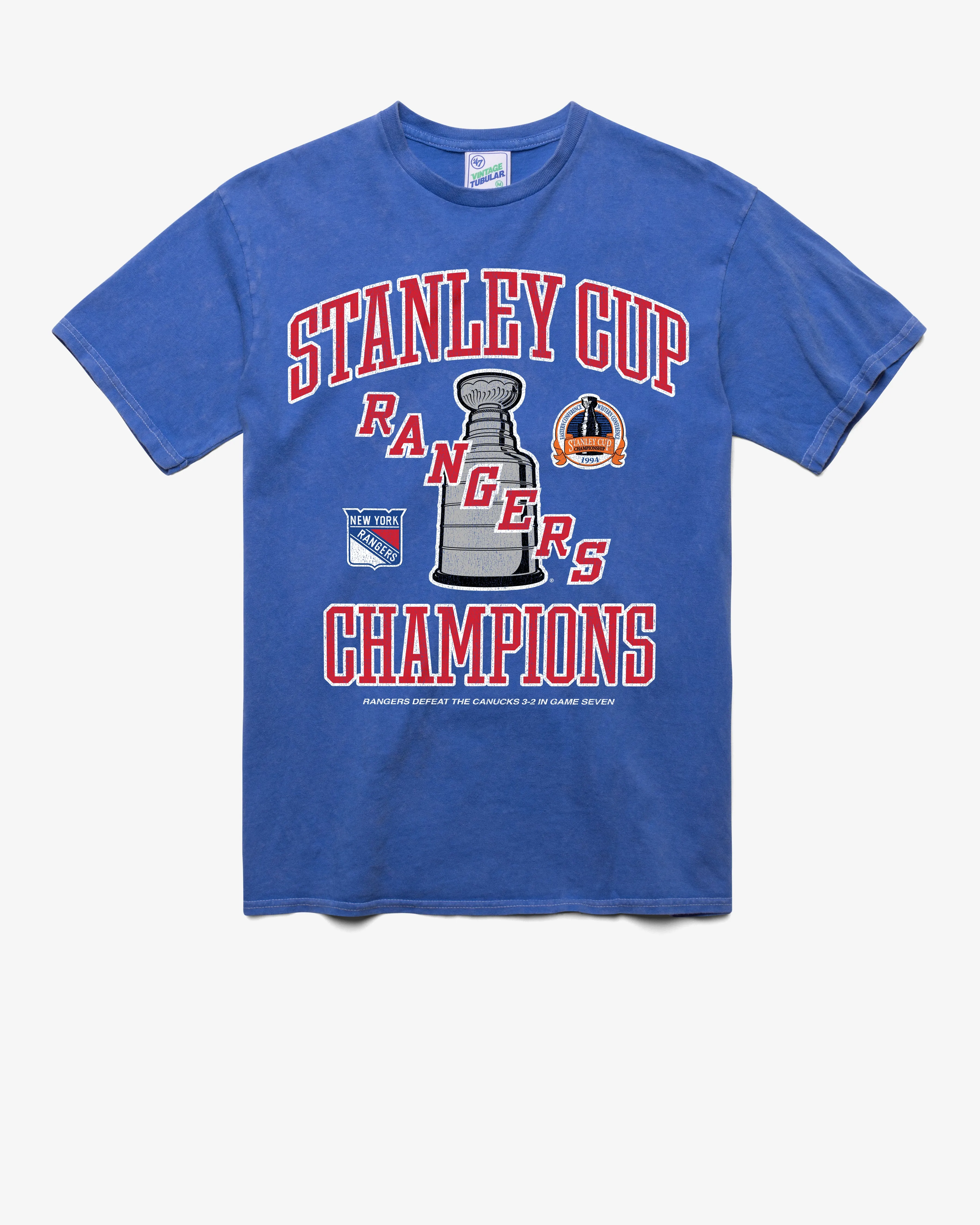 NEW YORK RANGERS VINTAGE STANLEY LOCKER VINTAGE '47 TUBULAR TEE