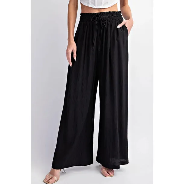 Nola High Waisted Textured Pant