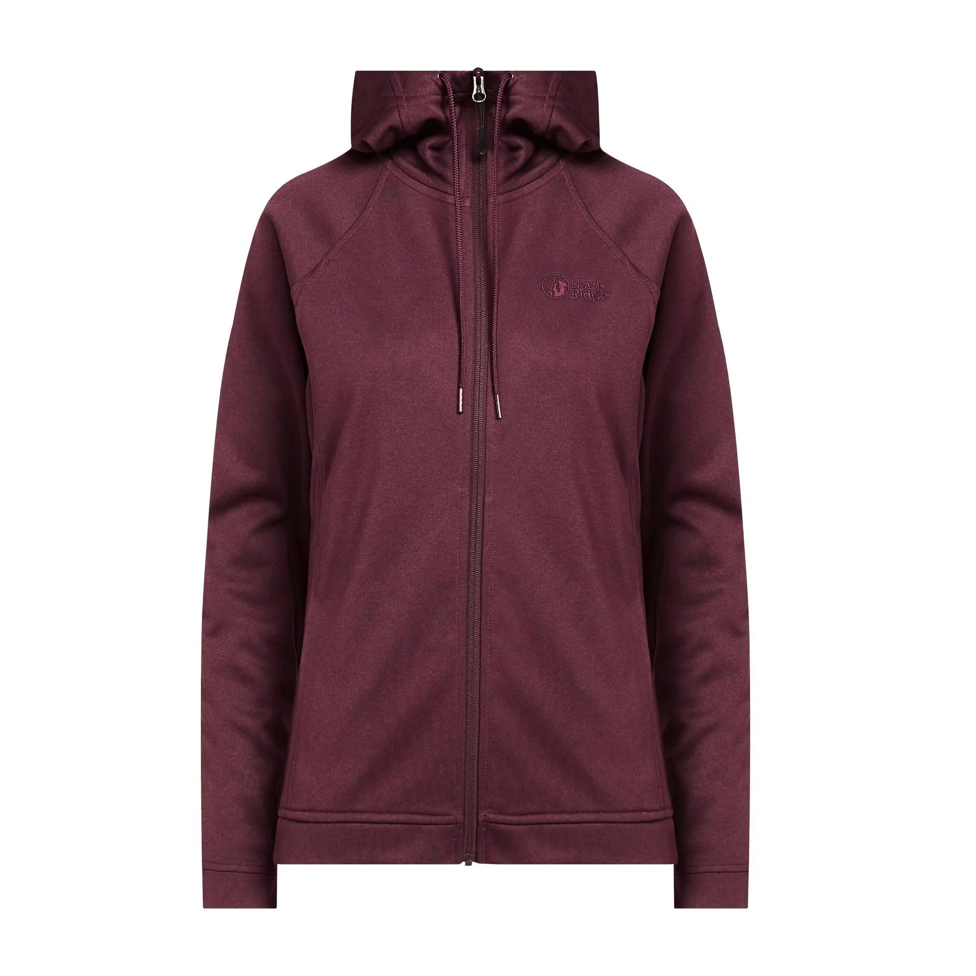 North Ridge Women's Breathe Full Zip Hoody - Purple | George Fisher