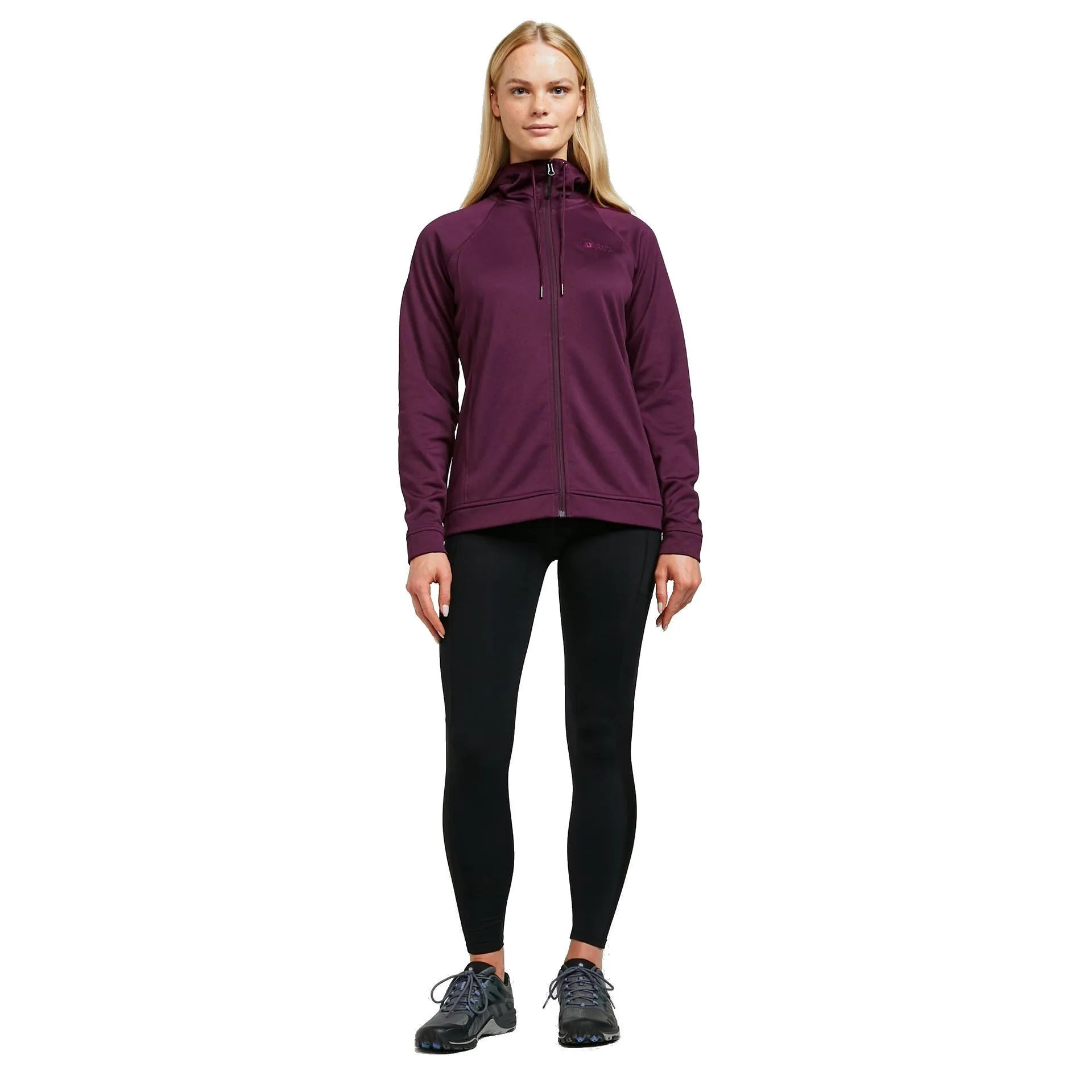 North Ridge Women's Breathe Full Zip Hoody - Purple | George Fisher