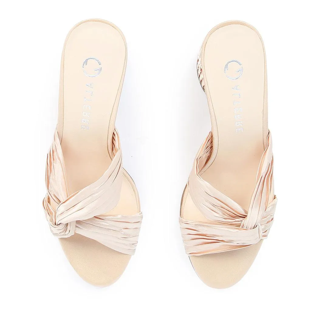 Nude Twist Sandal