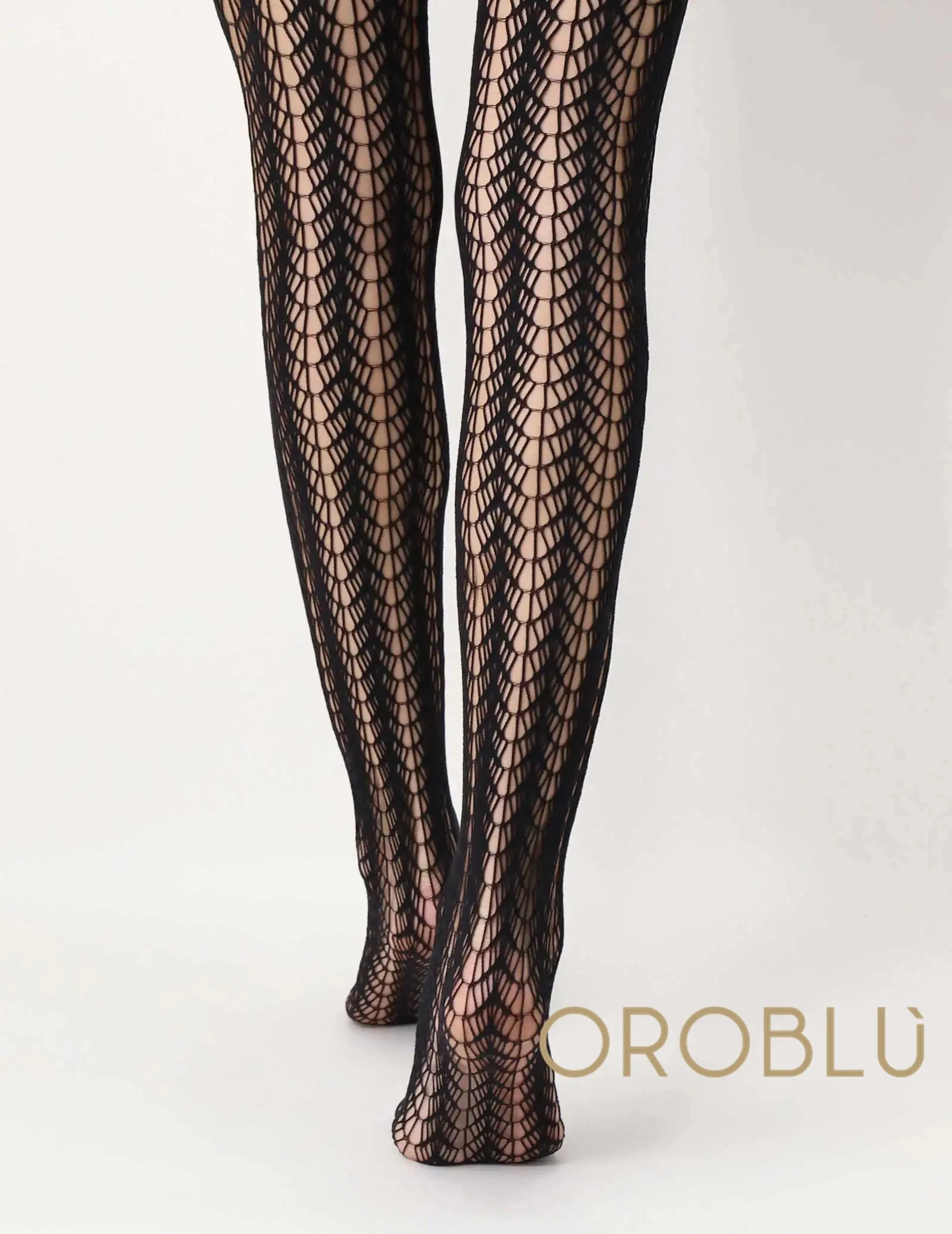 Oroblu Gothic Fishnet Tights Black