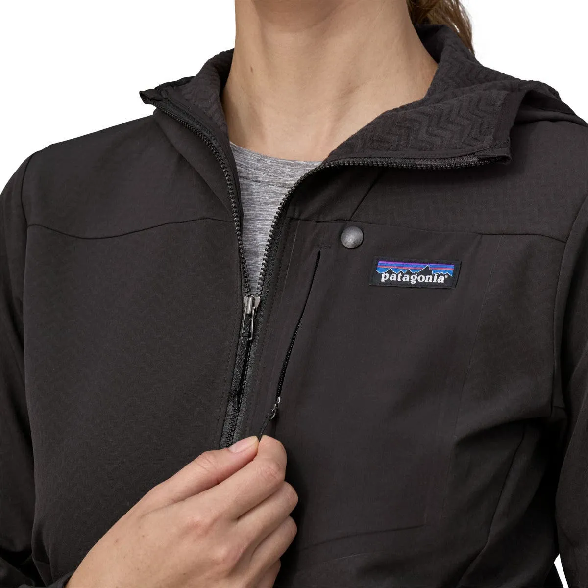 Patagonia Women's R1 CrossStrata Hoody | Softshell Jackets | BananaFingers