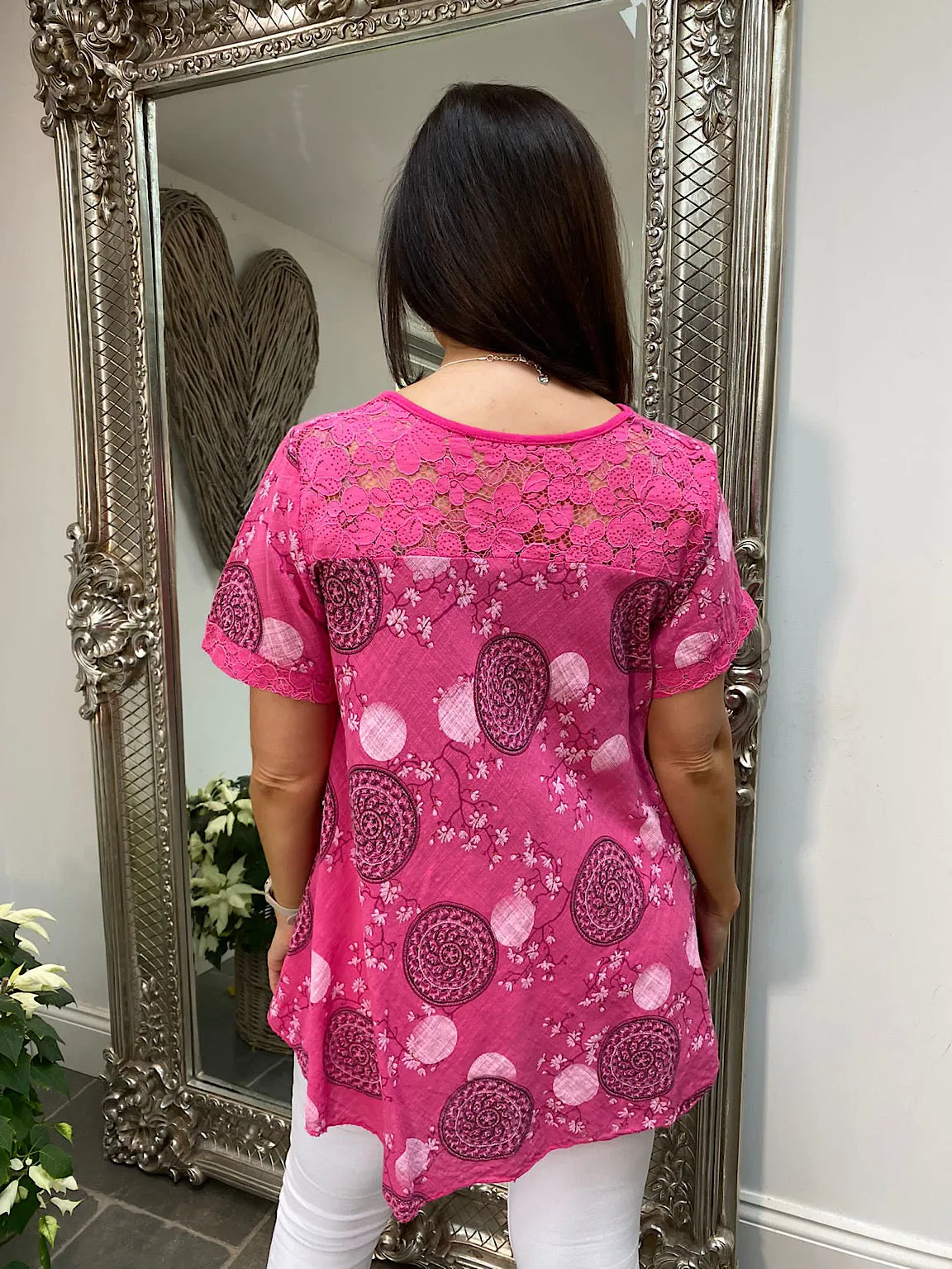 Patterned Circle Top Ronnie