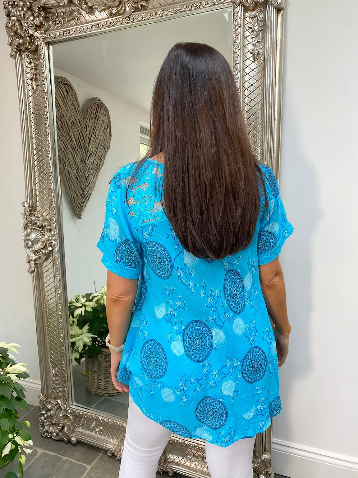 Patterned Circle Top Ronnie