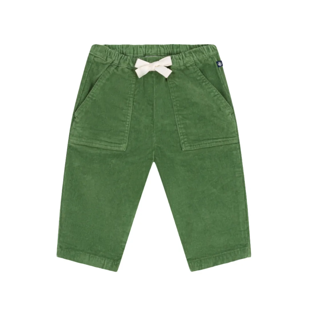 Petit Bateau Baby Corduroy Pant in Green