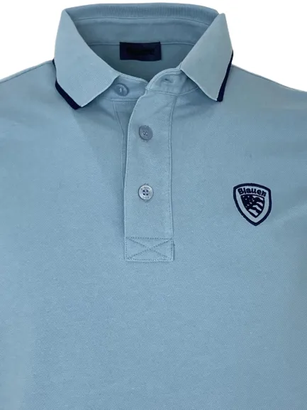 POLO UOMO AZZURRA