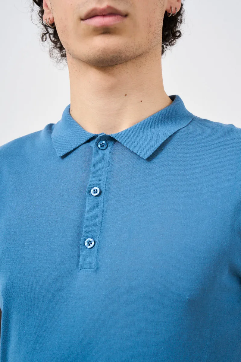 Polo uomo in maglia