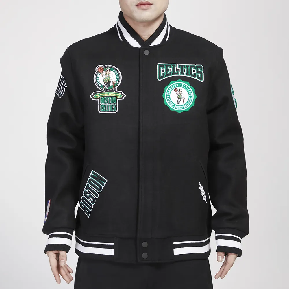 Pro Standard Pro Standard Celtics Wool Varsity Jacket  - Men's