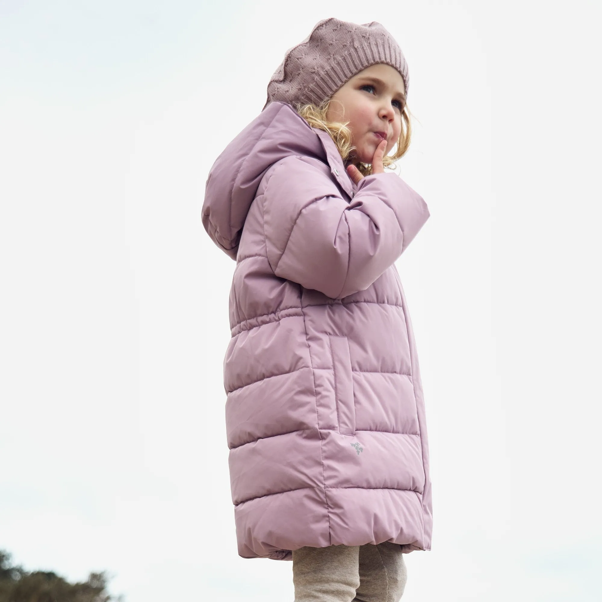 Puffer Coat Yrsa - soft lilac