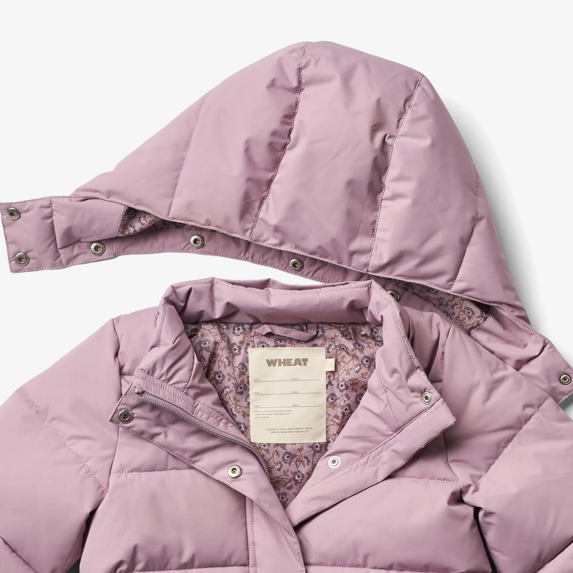 Puffer Coat Yrsa - soft lilac