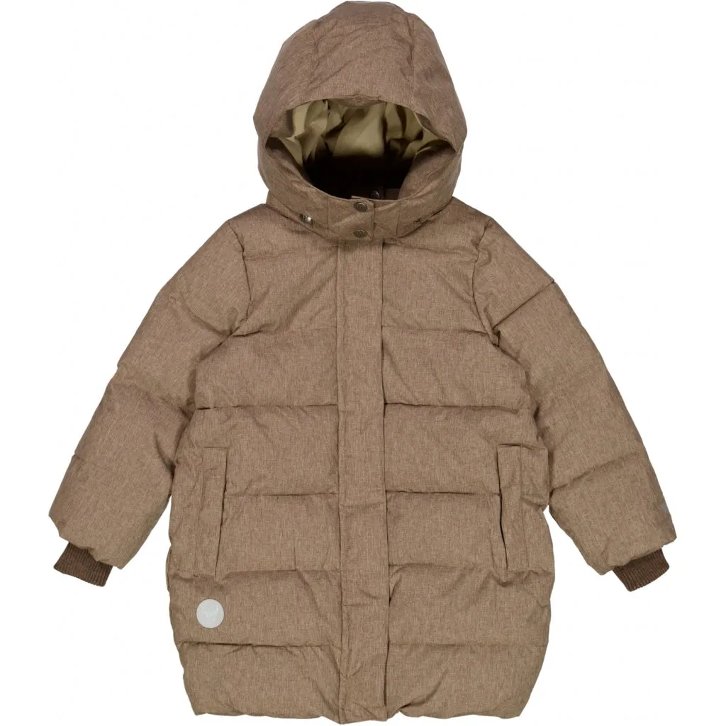 Puffer Coat Yrsa - soil melange