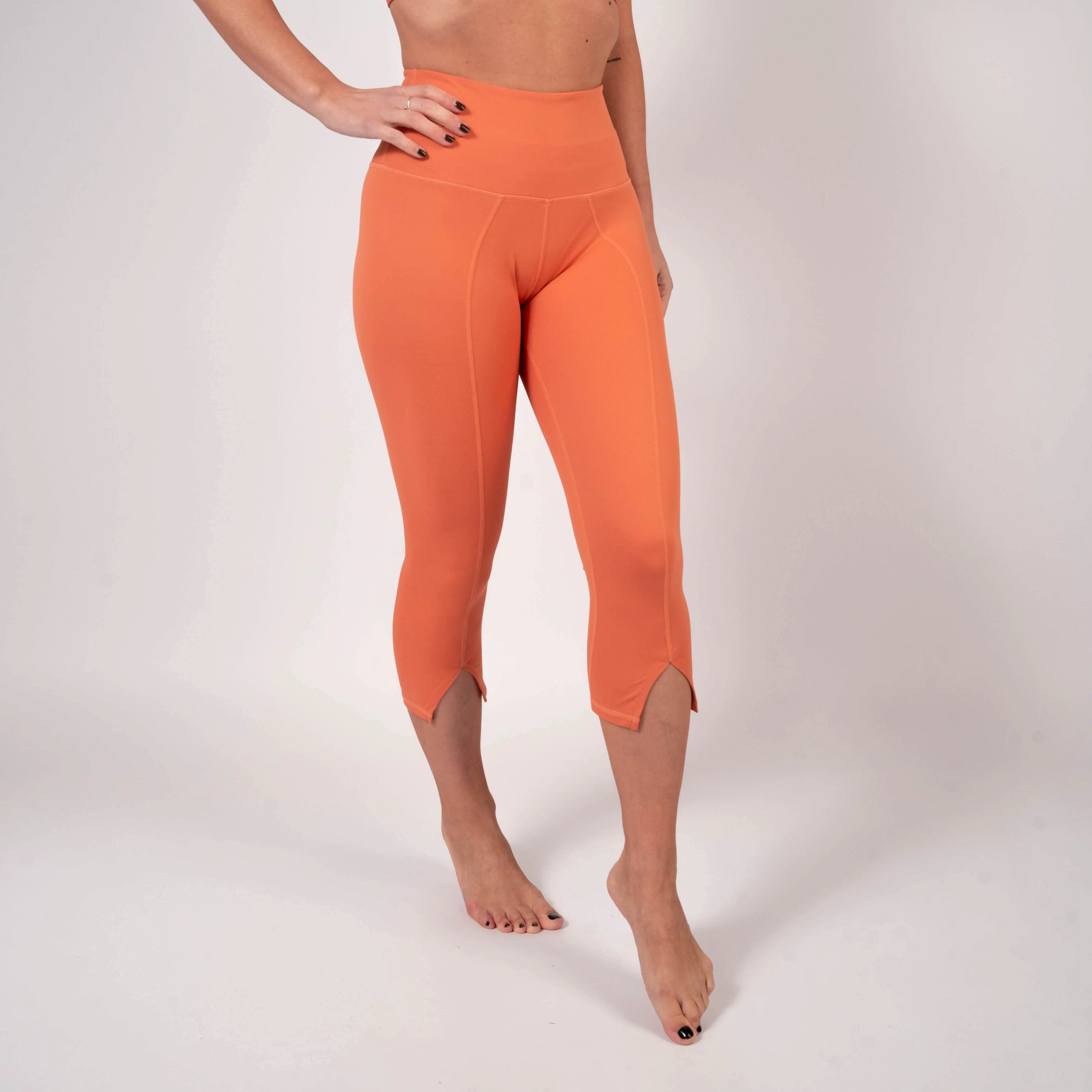 Pure Orange Define Capri Tights