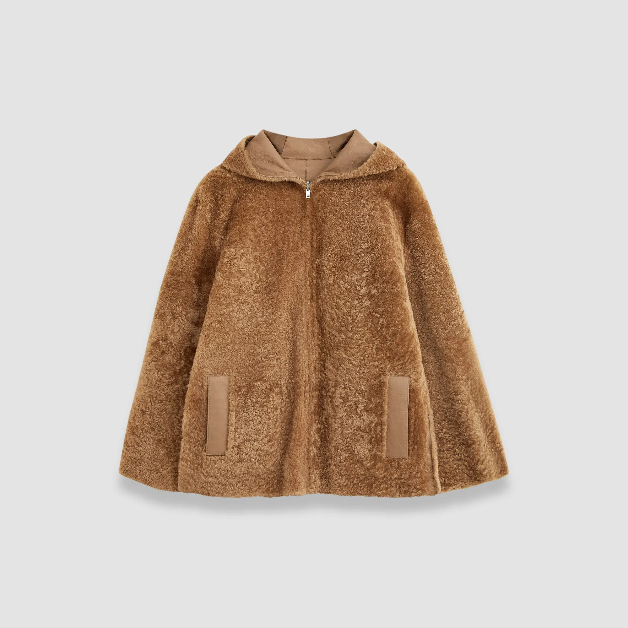 Reversible Shearling Cosser Coat