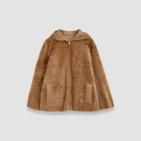 Reversible Shearling Cosser Coat