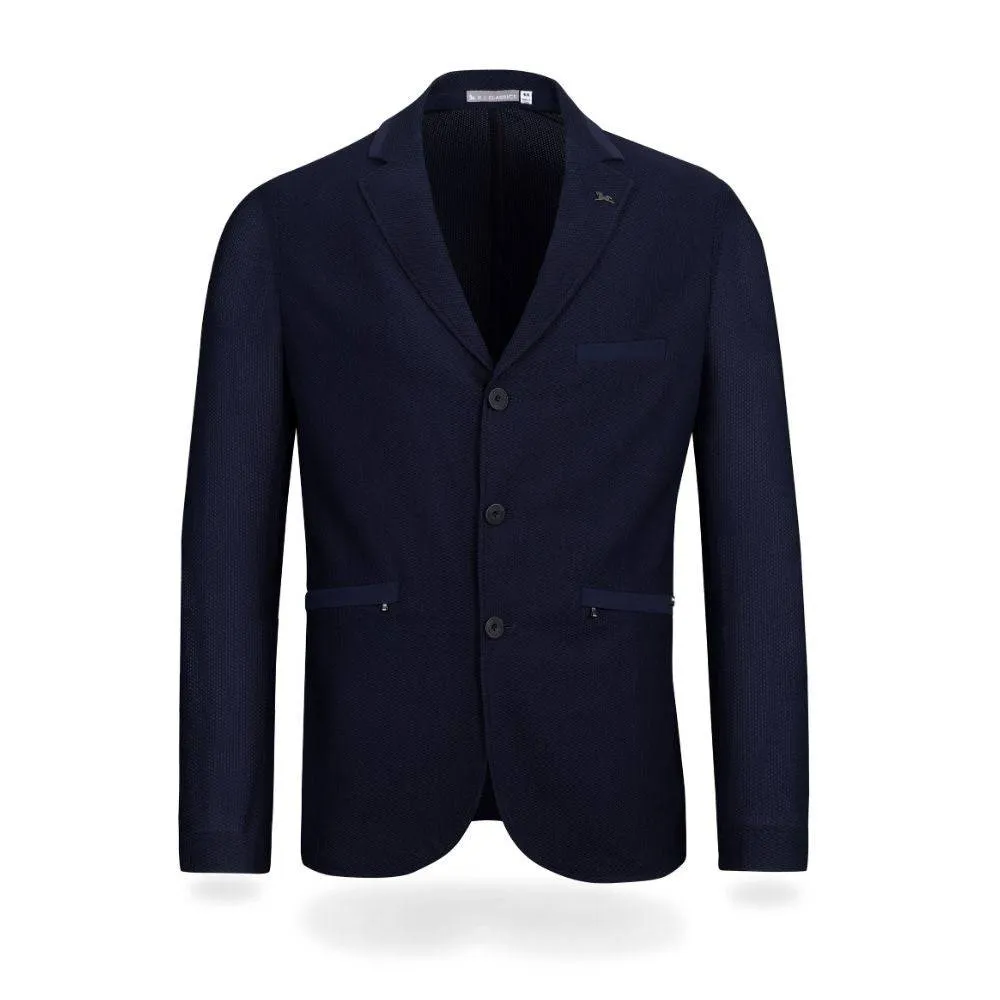 RJ Classics - Hudson Men's Mesh Show Coat - Navy