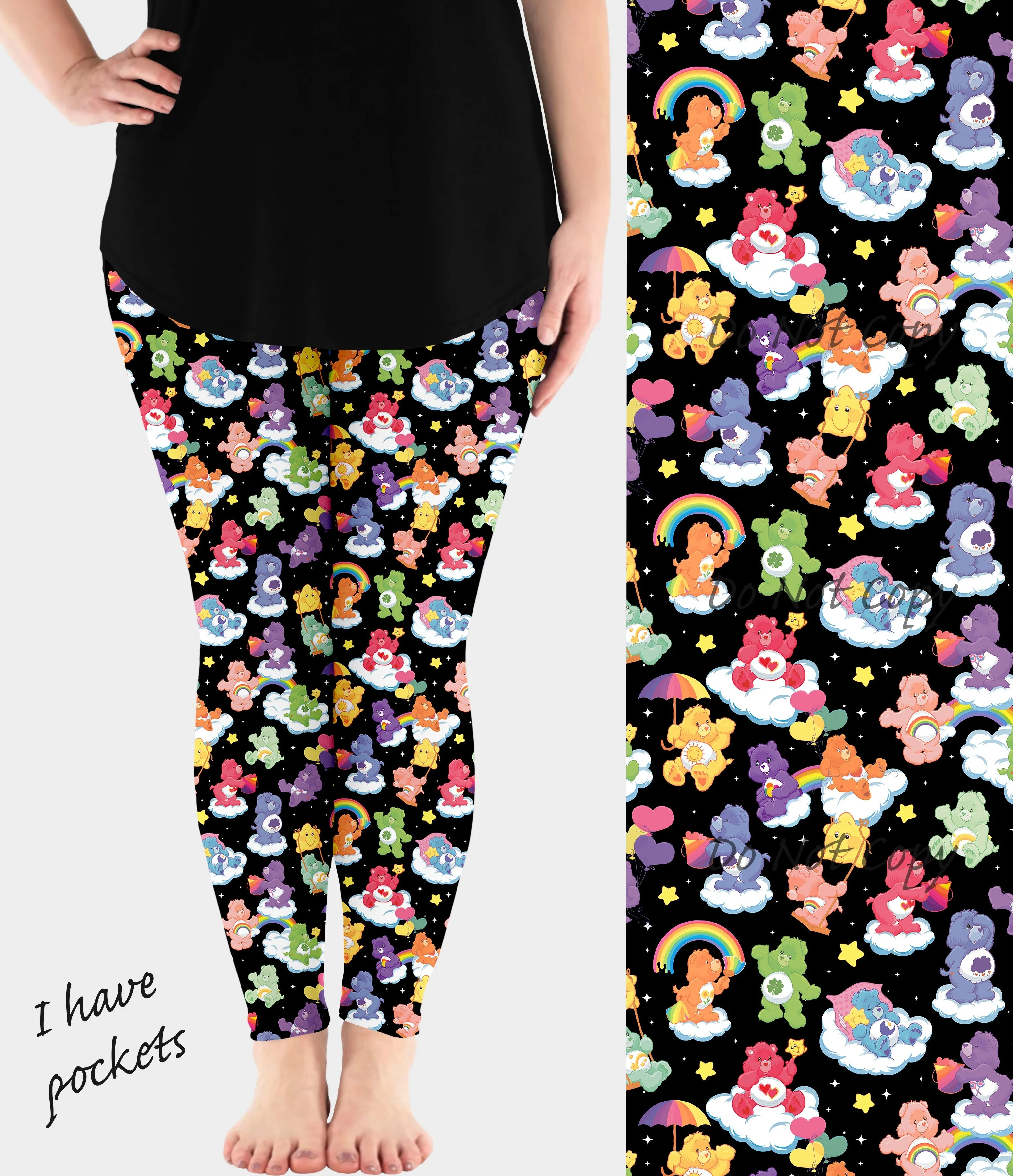 RTS - Fun Bears Leggings w/ Pockets