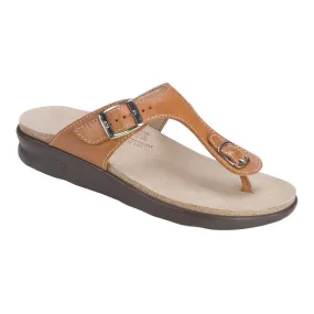 Sanibel (Caramel) T-Strap Slide Sandal