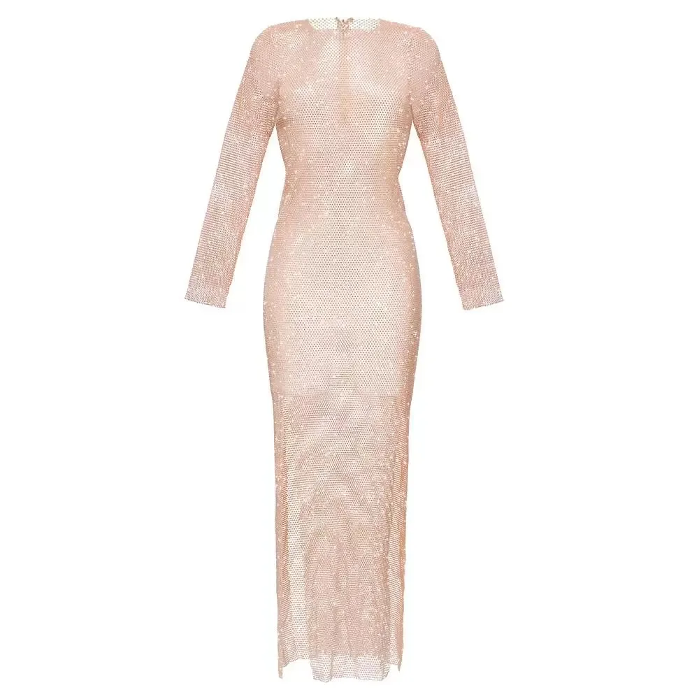 Santa Brands - Diamonds Maxi Dress - Blush