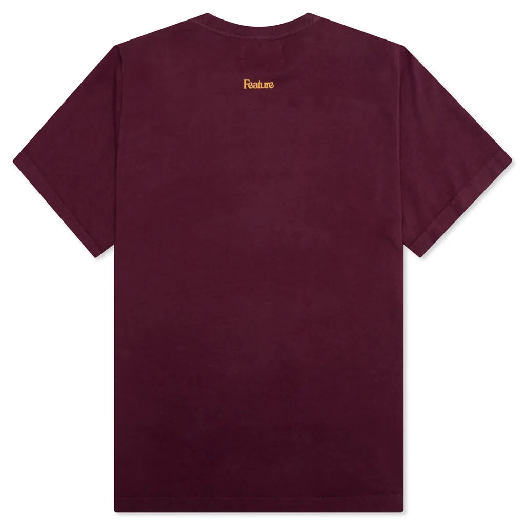 Scottsdale F'un Devil Tee - Ox Blood Red