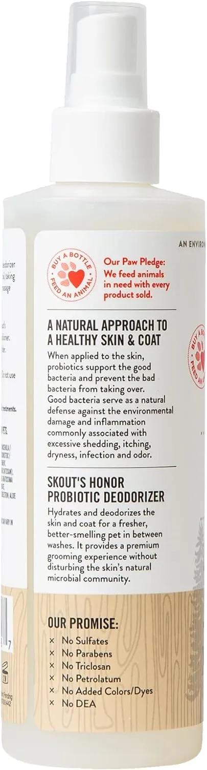 Skout's Honor Probiotic Daily-Use Deodorizer - Dog of the Woods - 8 oz.