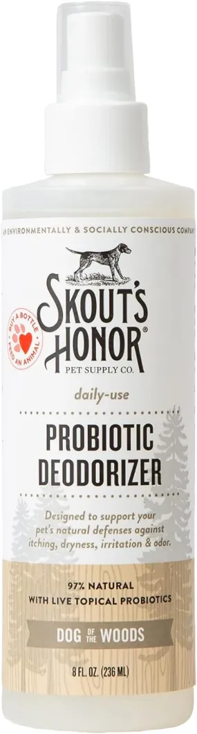 Skout's Honor Probiotic Daily-Use Deodorizer - Dog of the Woods - 8 oz.