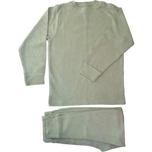 Slugs & Snails Sage Green Waffle Cotton Set