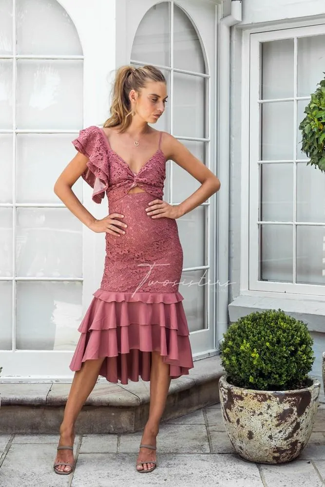 Sophia Dress - Mauve