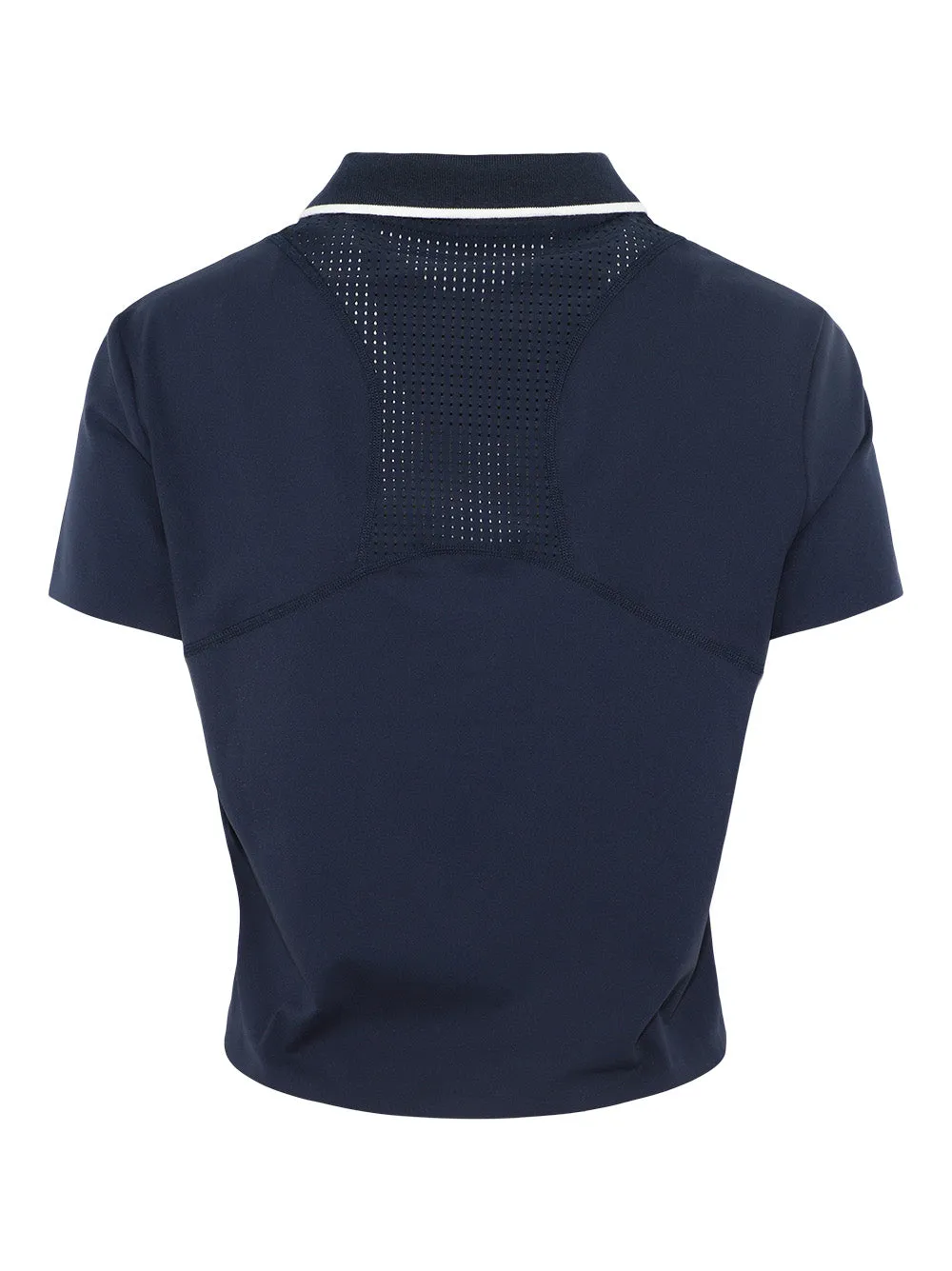 Sweaty Betty Power Tipped Polo in Navy