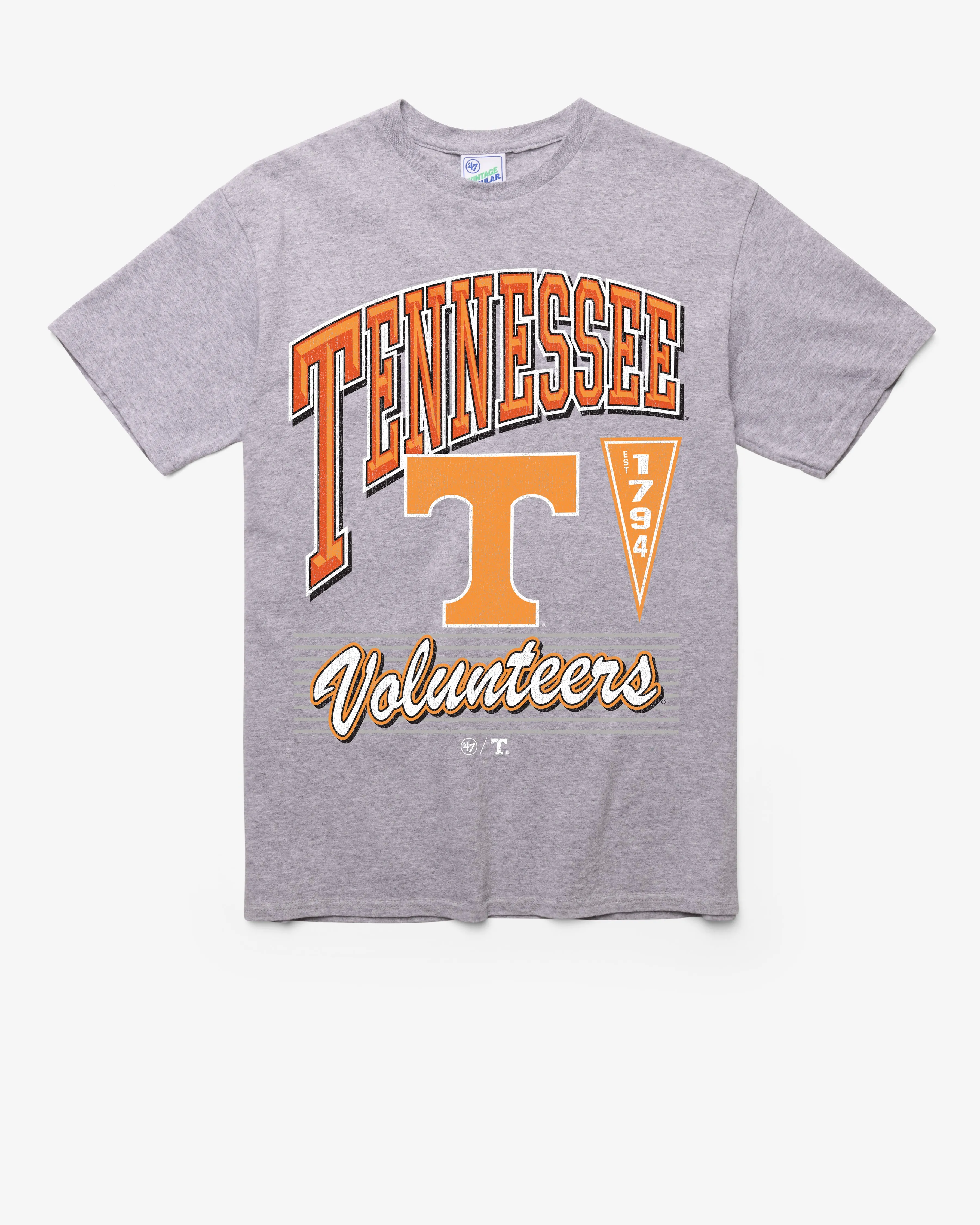 TENNESSEE VOLUNTEERS LOCKER VINTAGE '47 TUBULAR TEE