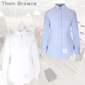 THOM BROWNE  |Cotton Elegant Style Shirts & Blouses