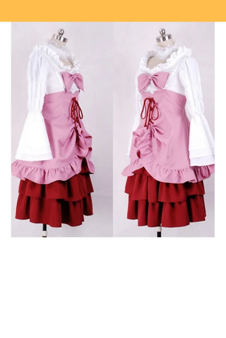 Umineko When They Cry End of the Golden Witch  Erika Furudo Cosplay Costume