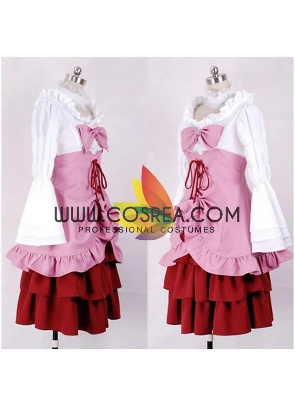 Umineko When They Cry End of the Golden Witch  Erika Furudo Cosplay Costume