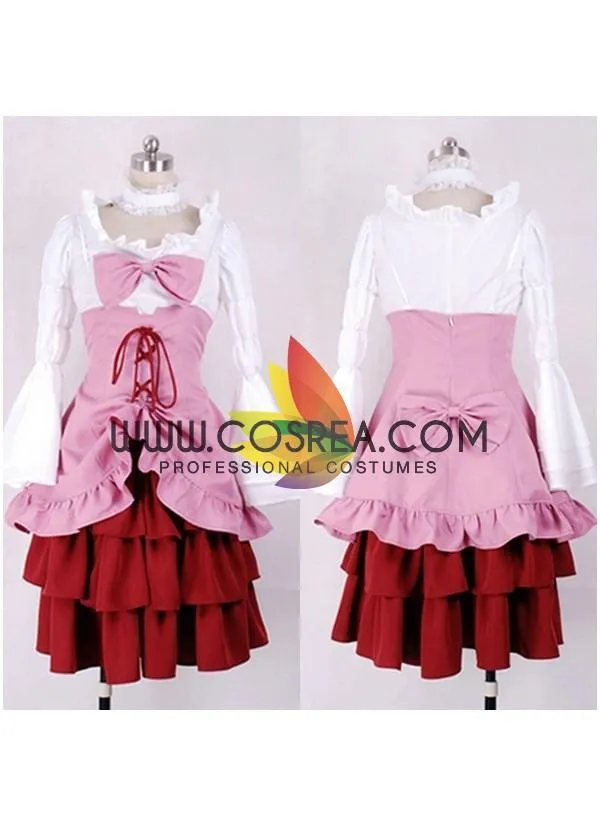 Umineko When They Cry End of the Golden Witch  Erika Furudo Cosplay Costume