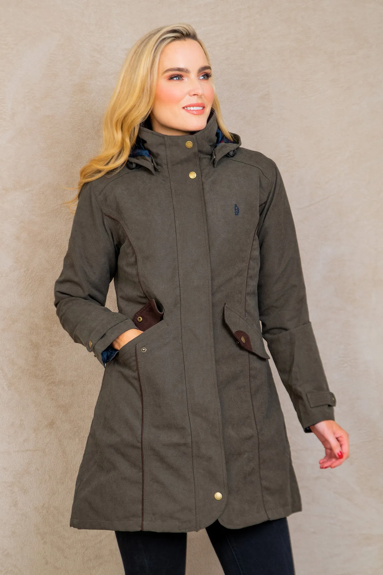 Una Waterproof Jacket - Olive