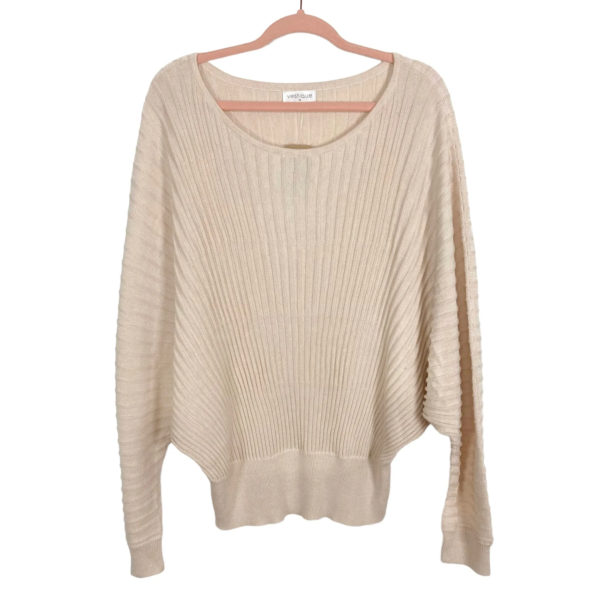 Vestique Ivory Boat Neck Dolman Sleeve Reece Sweater NWT- Size M (sold out online)