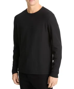 Vince Pima Pique Long Sleeve Tee