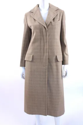 Vintage 70's BILL BLASS Plaid Coat & Skirt Set